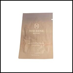 Macrene Actives High Performance Cleanser Sample Packet‎ .24oz, 7ml New